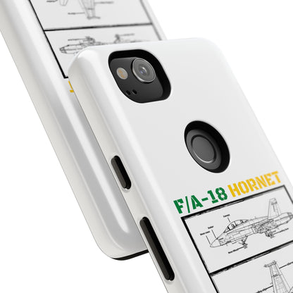 F/A-18 Hornet Schematic edition phone case (RAAF Colour-Way)