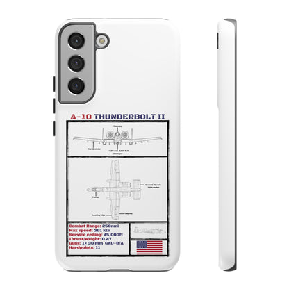 A-10 Schematic Rigid Phone Case (USAF colour-ways)