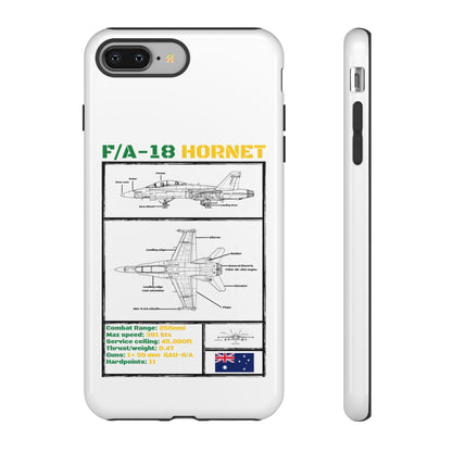 F/A-18 Hornet Schematic edition phone case (RAAF Colour-Way)