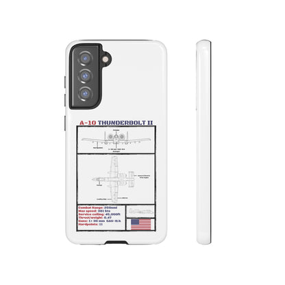 A-10 Schematic Rigid Phone Case (USAF colour-ways)