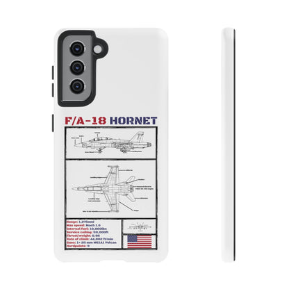 F/A-18 Hornet Schematic edition phone case