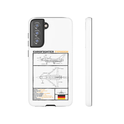 Eurofighter Typhoon Rigid Phone Case (Luftwaffe colour-ways)