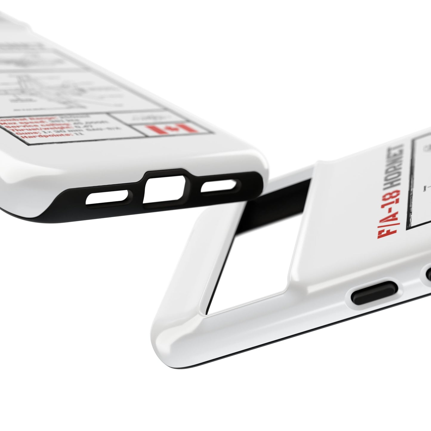 F/A-18 Hornet Schematic edition phone case (RCAF Colour-Way)