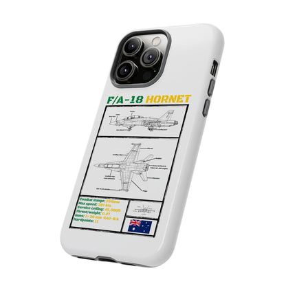F/A-18 Hornet Schematic edition phone case (RAAF Colour-Way)