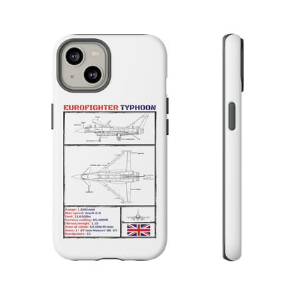 Eurofighter Typhoon Rigid Phone Case (RAF colour-ways)