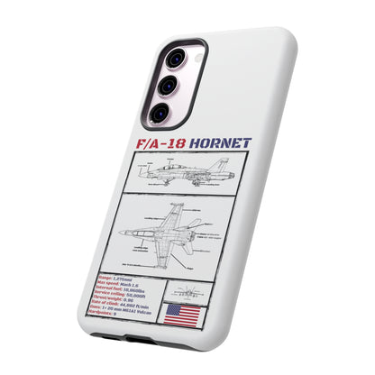 F/A-18 Schematic Rigid Phone Case (USAF colour-ways)