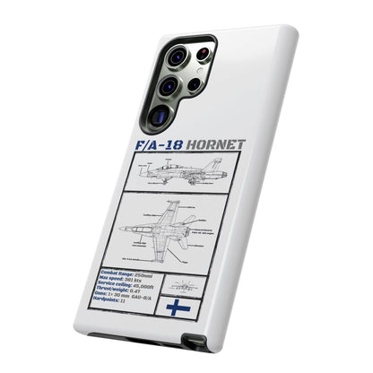 F/A-18 Hornet Schematic edition phone case (FAF Colour-Way)