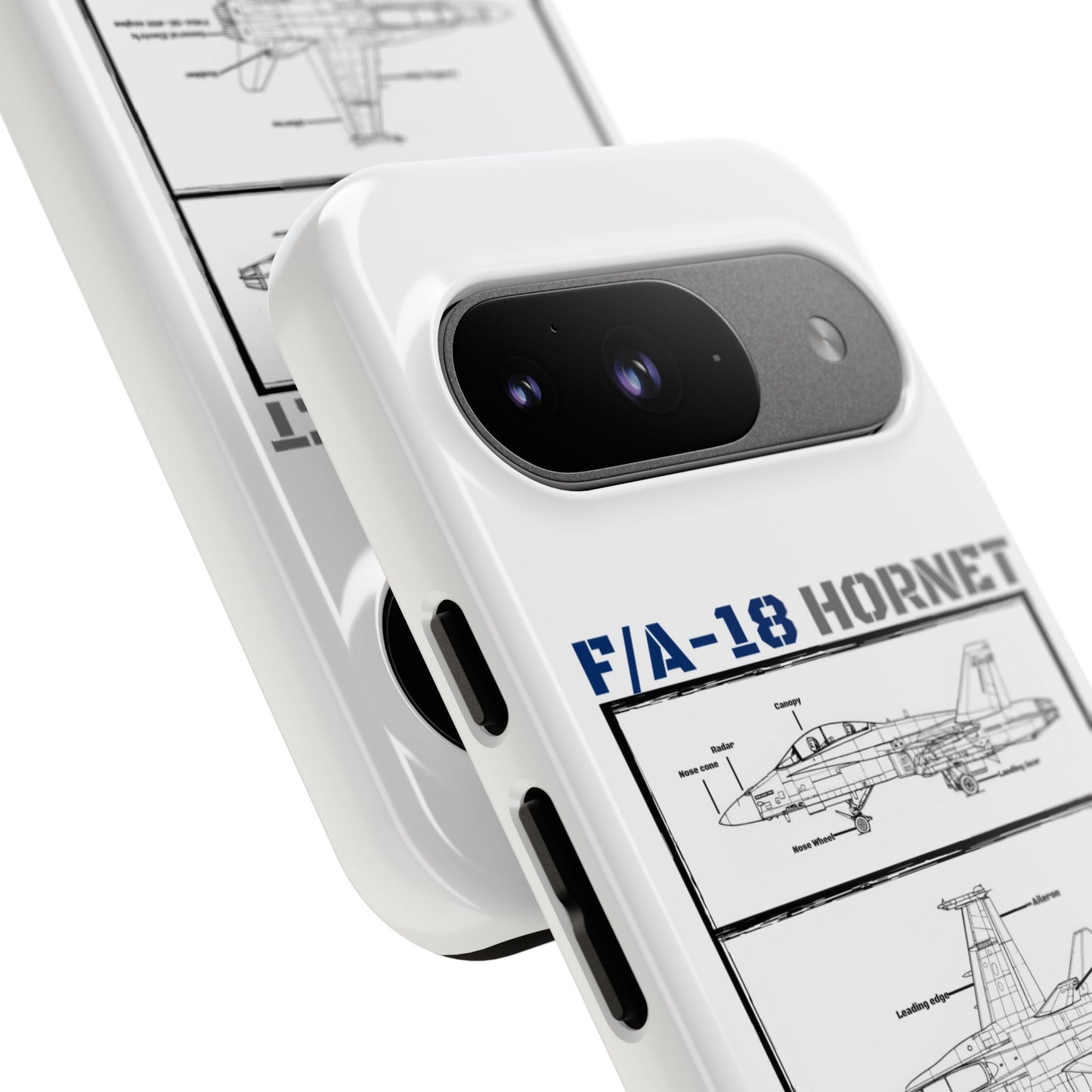 F/A-18 Hornet Schematic edition phone case (FAF Colour-Way)