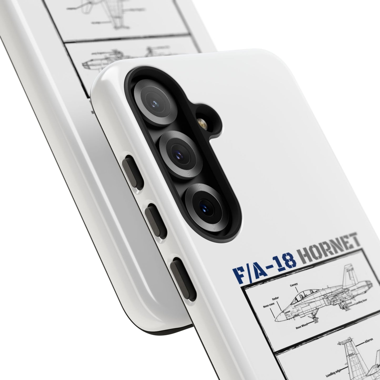F/A-18 Hornet Schematic edition phone case (FAF Colour-Way)
