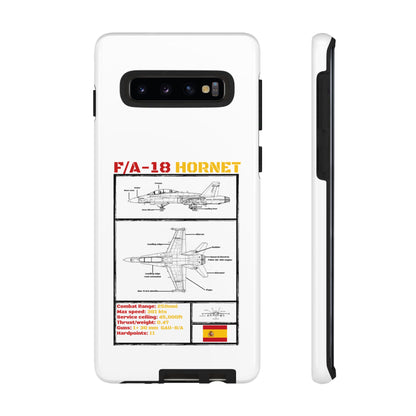 F/A-18 Hornet Schematic edition phone case (EDA Colour-Way)