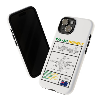 F/A-18 Hornet Schematic edition phone case (RAAF Colour-Way)