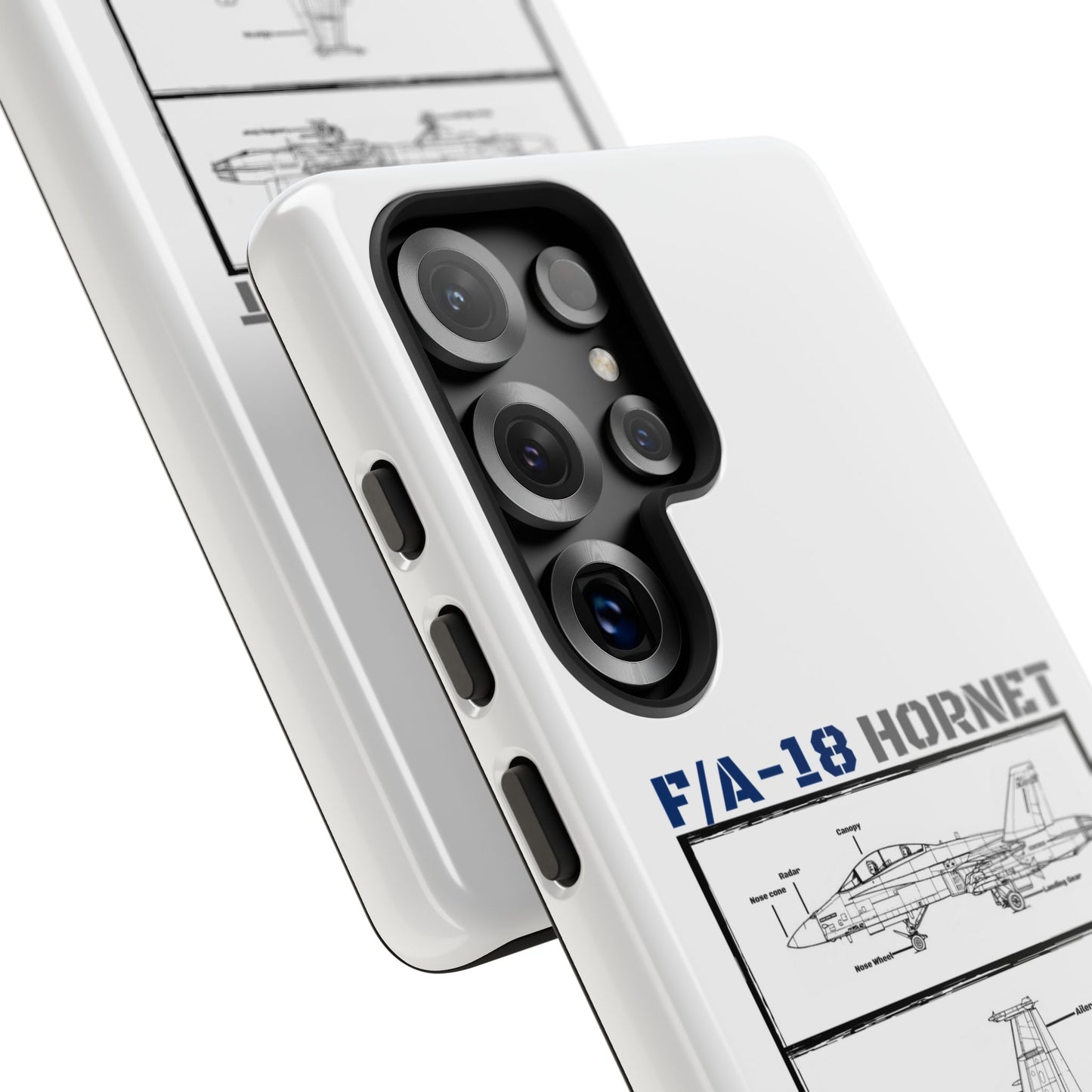 F/A-18 Hornet Schematic edition phone case (FAF Colour-Way)