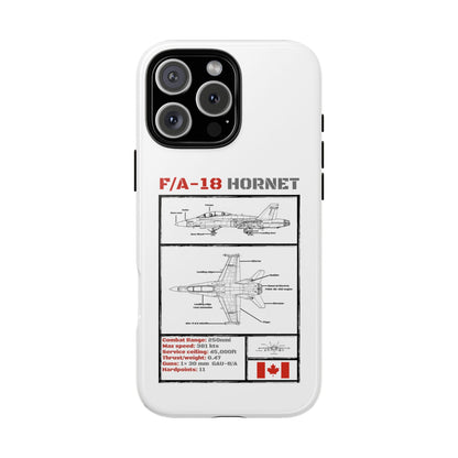 F/A-18 Hornet Schematic edition phone case (RCAF Colour-Way)
