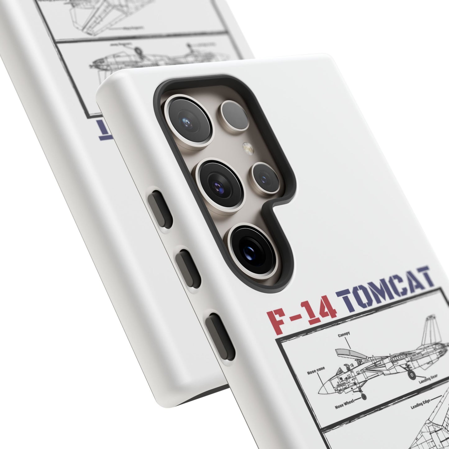 F-14 Tomcat Schematic edition phone case