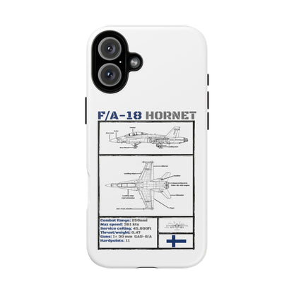 F/A-18 Hornet Schematic edition phone case (FAF Colour-Way)