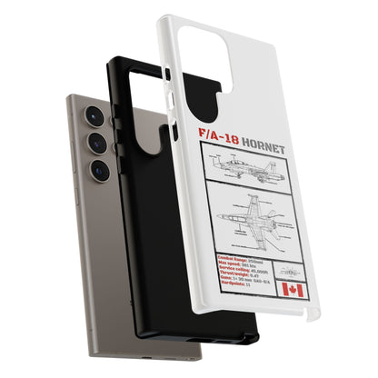 F/A-18 Hornet Schematic edition phone case (RCAF Colour-Way)