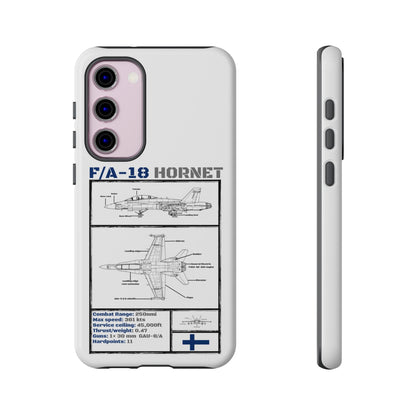 F/A-18 Hornet Schematic edition phone case (FAF Colour-Way)