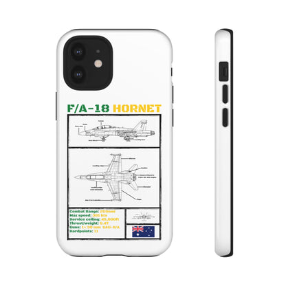 F/A-18 Hornet Schematic edition phone case (RAAF Colour-Way)