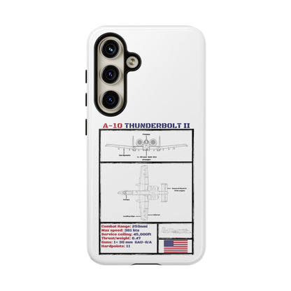 A-10 Schematic Rigid Phone Case (USAF colour-ways)