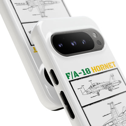 F/A-18 Hornet Schematic edition phone case (RAAF Colour-Way)