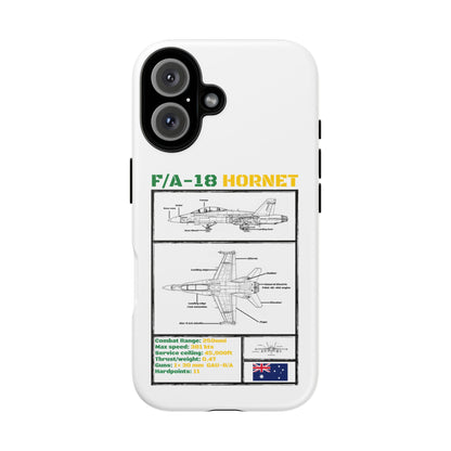 F/A-18 Hornet Schematic edition phone case (RAAF Colour-Way)
