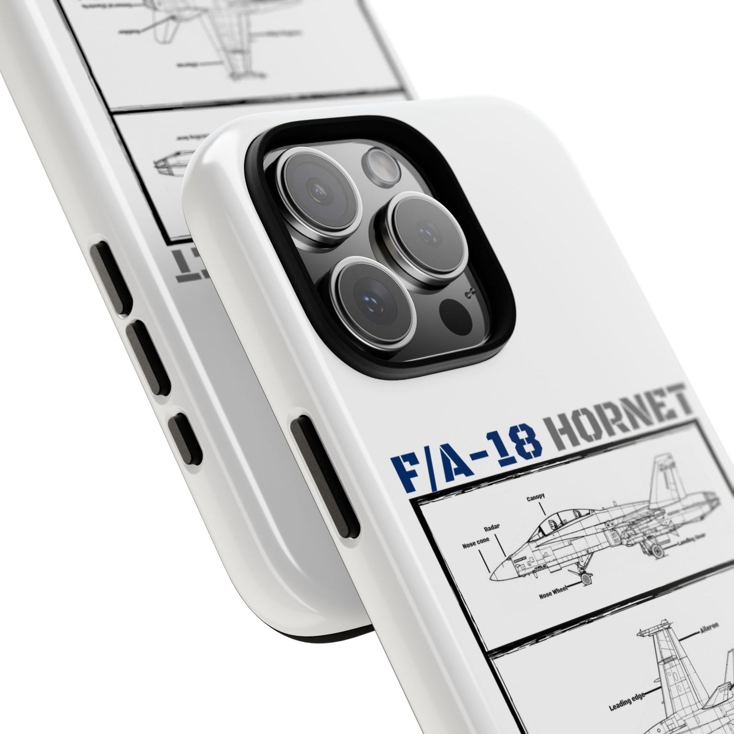 F/A-18 Hornet Schematic edition phone case (FAF Colour-Way)