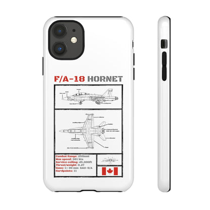 F/A-18 Hornet Schematic edition phone case (RCAF Colour-Way)
