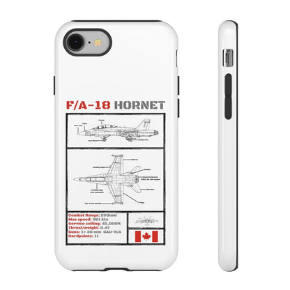 F/A-18 Hornet Schematic edition phone case (RCAF Colour-Way)
