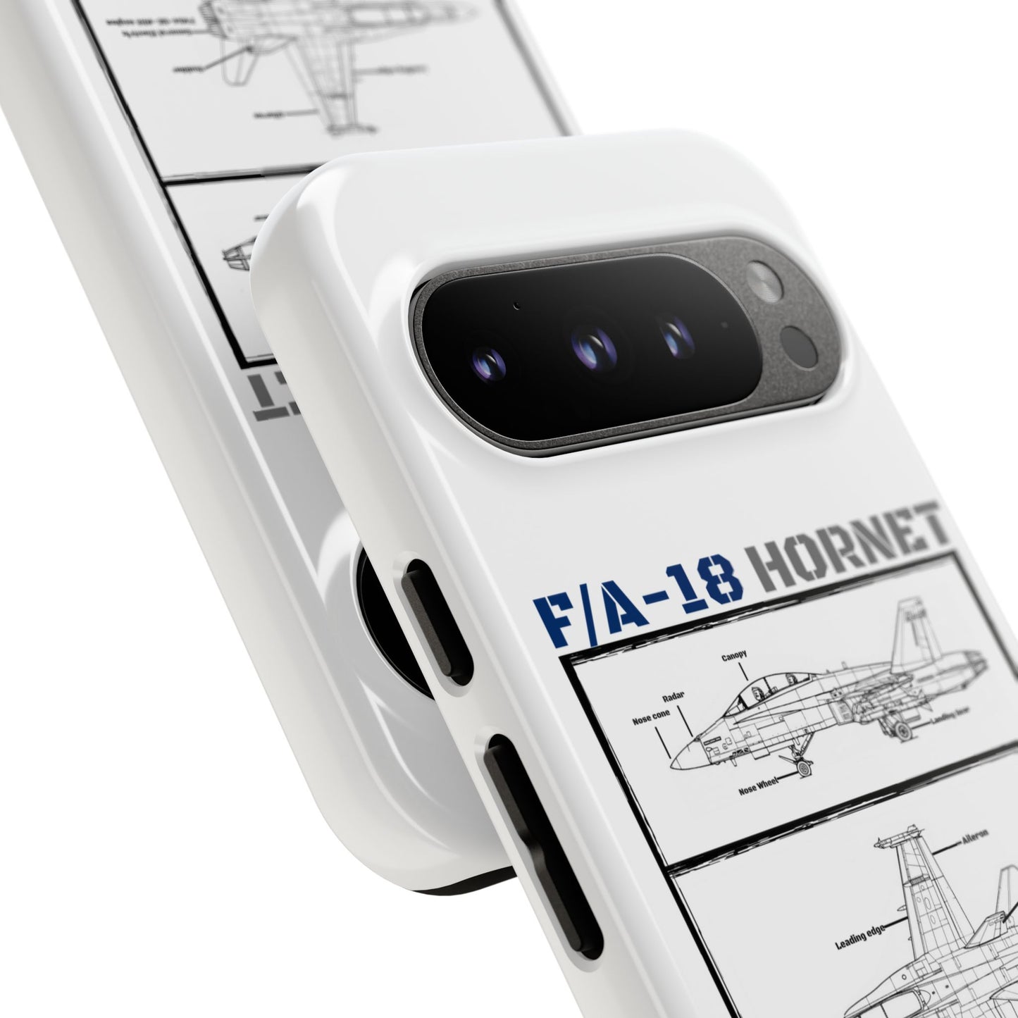 F/A-18 Hornet Schematic edition phone case (FAF Colour-Way)