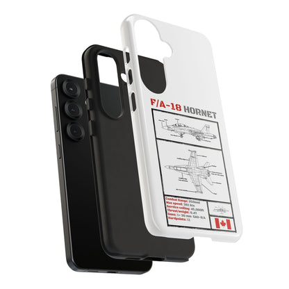 F/A-18 Hornet Schematic edition phone case (RCAF Colour-Way)