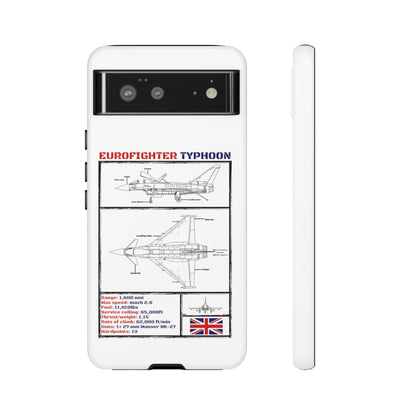 Eurofighter Typhoon Rigid Phone Case (RAF colour-ways)