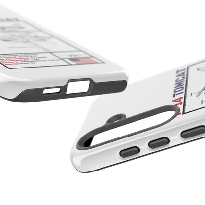 F-14 Tomcat Schematic edition phone case (USAF Colour-Way)