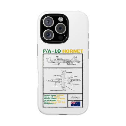 F/A-18 Hornet Schematic edition phone case (RAAF Colour-Way)