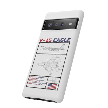 F-15 Schematic rigid Phone Case (USAF colour-ways)