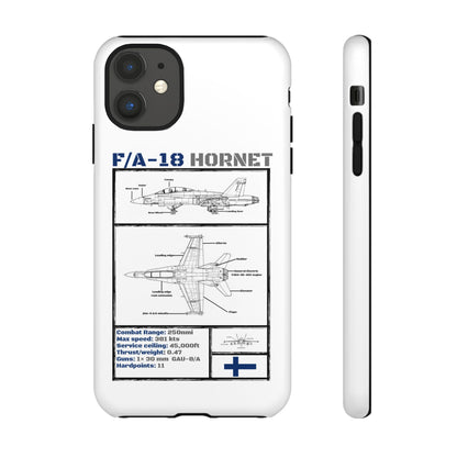 F/A-18 Hornet Schematic edition phone case (FAF Colour-Way)
