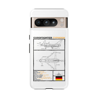 Eurofighter Typhoon Rigid Phone Case (Luftwaffe colour-ways)