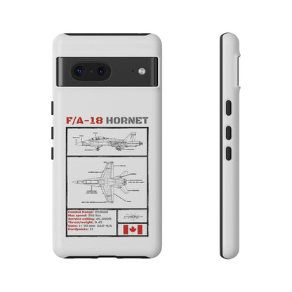 F/A-18 Hornet Schematic edition phone case (RCAF Colour-Way)