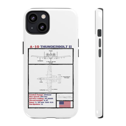 A-10 Schematic Rigid Phone Case (USAF colour-ways)