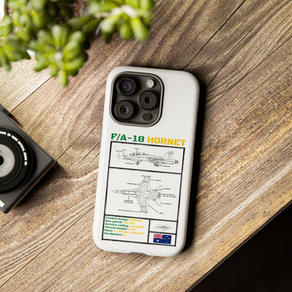 F/A-18 Hornet Schematic edition phone case (RAAF Colour-Way)