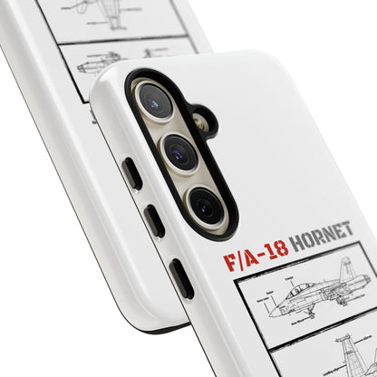 F/A-18 Hornet Schematic edition phone case (RCAF Colour-Way)