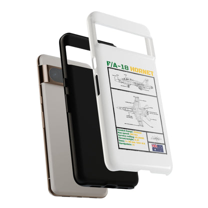 F/A-18 Hornet Schematic edition phone case (RAAF Colour-Way)