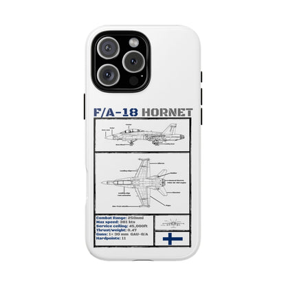 F/A-18 Hornet Schematic edition phone case (FAF Colour-Way)