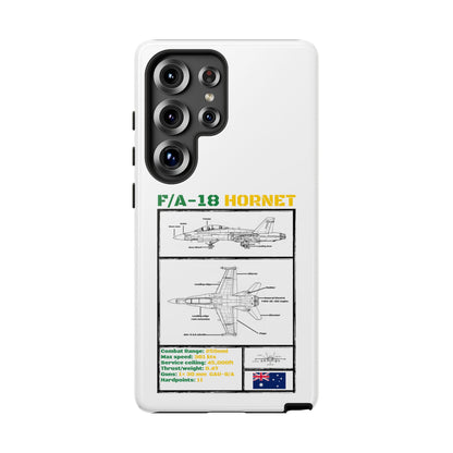 F/A-18 Hornet Schematic edition phone case (RAAF Colour-Way)
