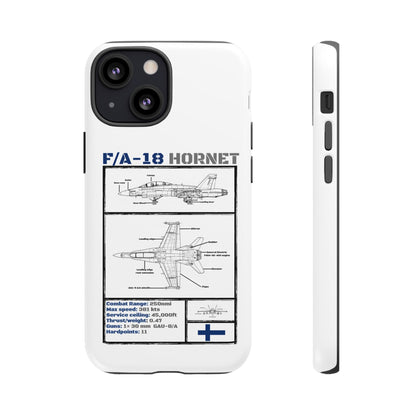F/A-18 Hornet Schematic edition phone case (FAF Colour-Way)