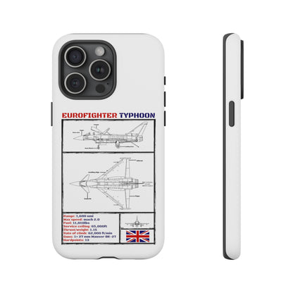 Eurofighter Typhoon Rigid Phone Case (RAF colour-ways)