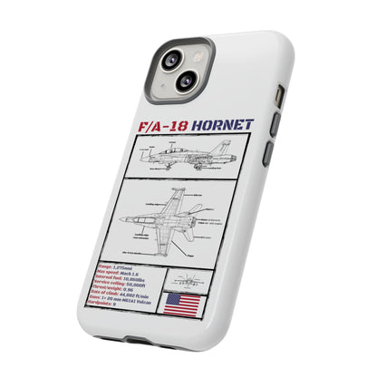 F/A-18 Schematic Rigid Phone Case (USAF colour-ways)