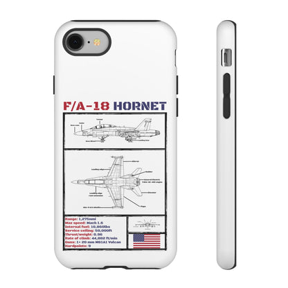 F/A-18 Hornet Schematic edition phone case