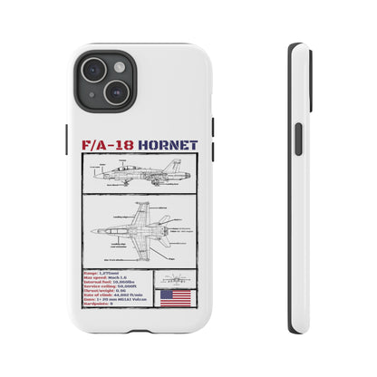 F/A-18 Schematic Rigid Phone Case (USAF colour-ways)