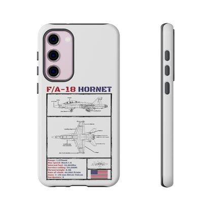 F/A-18 Schematic Rigid Phone Case (USAF colour-ways)