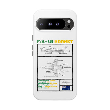 F/A-18 Hornet Schematic edition phone case (RAAF Colour-Way)